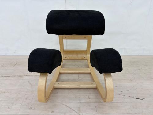 Vilno バランスチェアー ナチュラル×ブラック ERGONOMIC KNEELING CHAIR