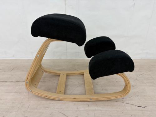 Vilno バランスチェアー ナチュラル×ブラック ERGONOMIC KNEELING CHAIR
