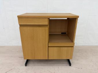 UNICO (ウニコ) キッチンカウンター 幅:約82㎝ ナチュラル HOXTON