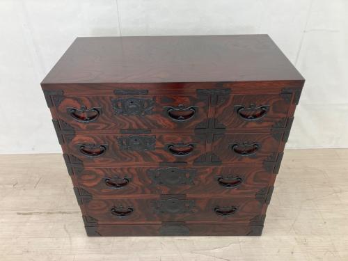 岩谷堂箪笥 (イワヤドウタンス) 和タンス 鍵付