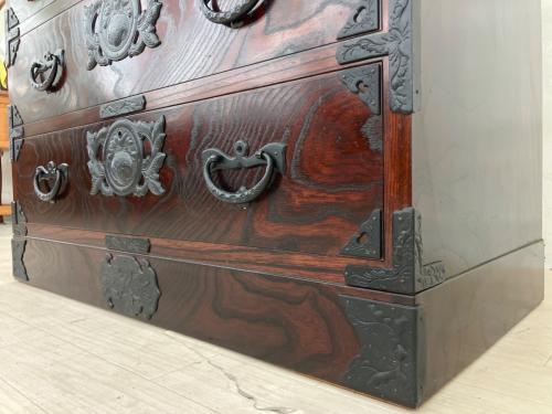 岩谷堂箪笥 (イワヤドウタンス) 和タンス 鍵付