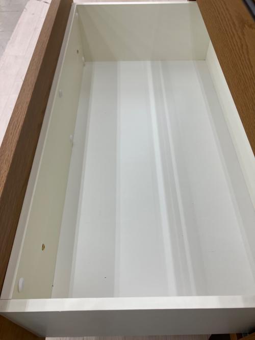 EASY LIFE (イージーライフ) 食器棚 幅:約80㎝ ブラウン GEORGE DINING BOARD