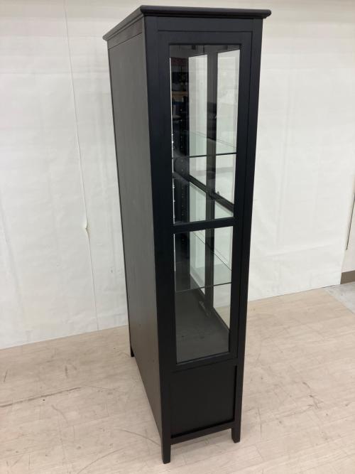 UNICO (ウニコ) キャビネット 幅:約80㎝ ブラック BECCA