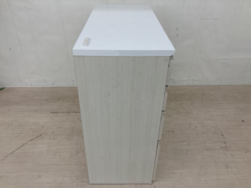 サンモア キッチンカウンター ベージュ×ホワイト