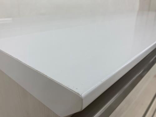 サンモア キッチンカウンター ベージュ×ホワイト