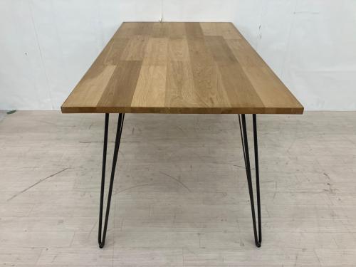 a.depeche (アデペシュ) ベンチダイニング4点セット 幅:約140㎝ ナチュラル×ブラック Souシリーズ/PUNISH chair