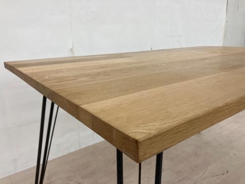 a.depeche (アデペシュ) ベンチダイニング4点セット 幅:約140㎝ ナチュラル×ブラック Souシリーズ/PUNISH chair