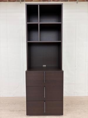 KENWOOD (ケンウッド) シェルフチェスト ブラウン