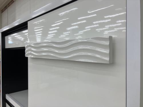 GART (ガルト) キッチンカウンター ホワイト SU 120 MIDDLE BOARD