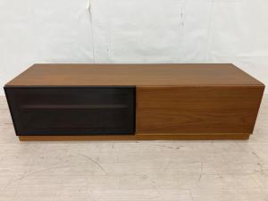 ACTUS (アクタス) テレビボード ブラウン ブラック×ブラウン 木製