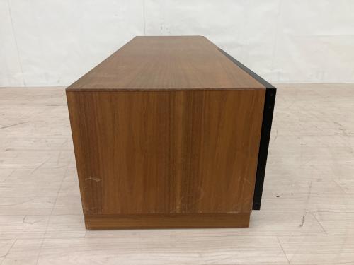 ACTUS (アクタス) テレビボード ブラウン ブラック×ブラウン 木製