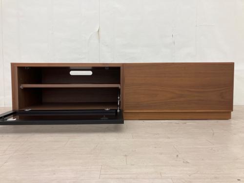 ACTUS (アクタス) テレビボード ブラウン ブラック×ブラウン 木製