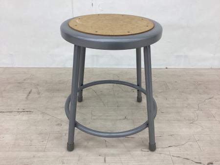 National Public Seating (-) スチールスツール ナチュラル×グレー