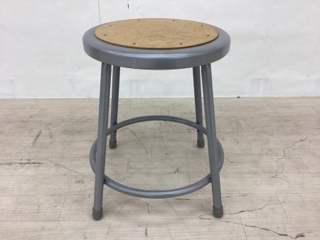 National Public Seating (-) スチールスツール ナチュラル×グレー