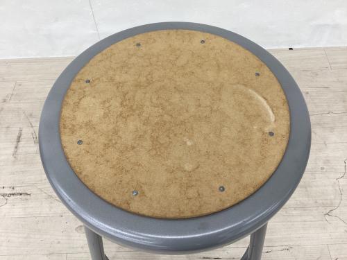 National Public Seating (-) スチールスツール ナチュラル×グレー