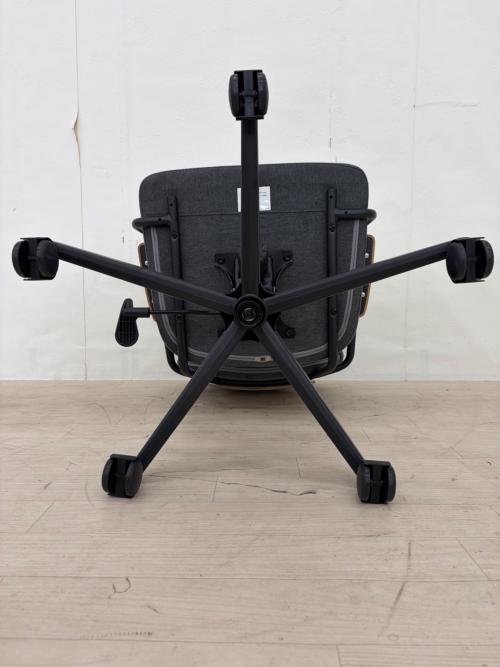 リビングハウス ワークチェアー グレー×ブラウン ワーキングチェア