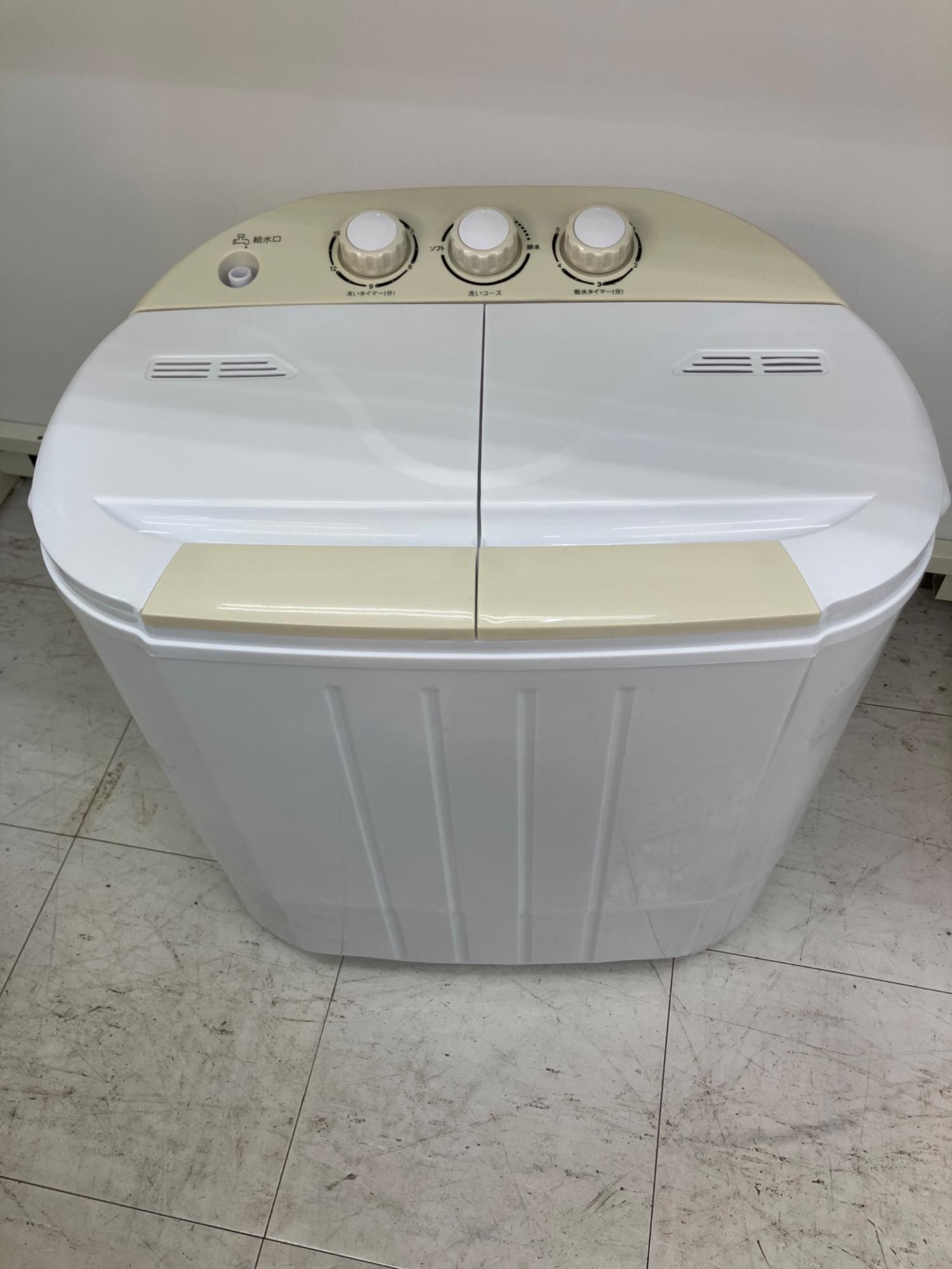 ウェイウェイ貿易 2槽式洗濯機 NAW002 2024年製 ポータブル