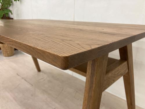 UNICO (ウニコ) ダイニングテーブル 幅:約135㎝ ブラウン ADDAY