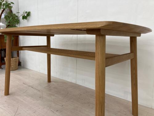 UNICO (ウニコ) ダイニングテーブル 幅:約140㎝ ナチュラル SOLK