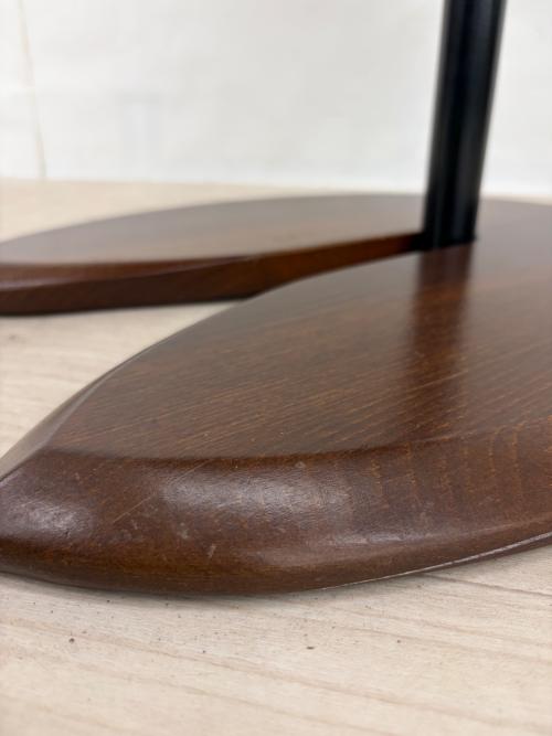 Ekornes (エコーネス) サイドテーブル ブラウン Elipse Table