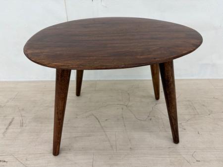ZARA HOME (ザラホーム) サイドテーブル ブラウン ウッド製面取り