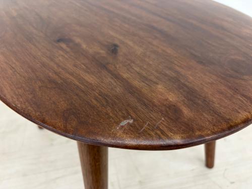 ZARA HOME (ザラホーム) サイドテーブル ブラウン ウッド製面取りセンターテーブル