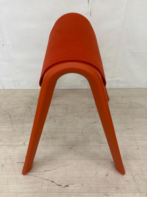 Wilkhahn (ウィルクハーン) スツール オレンジ Sitzbock