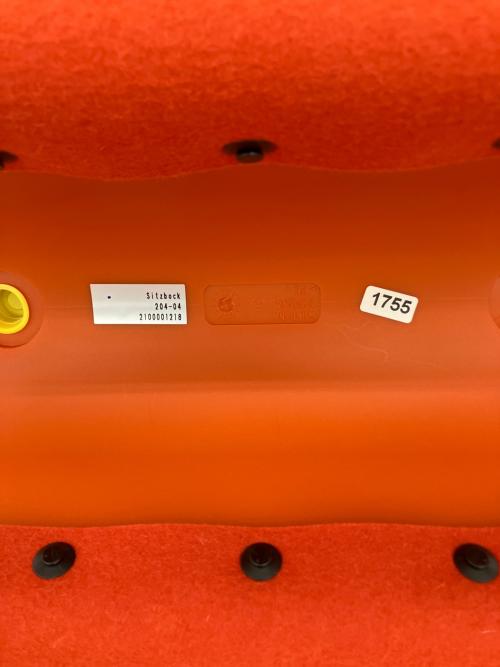 Wilkhahn (ウィルクハーン) スツール オレンジ Sitzbock