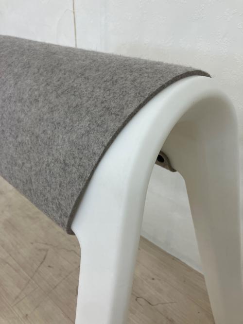 Wilkhahn (ウィルクハーン) スツール ホワイト×グレー Sitzbock