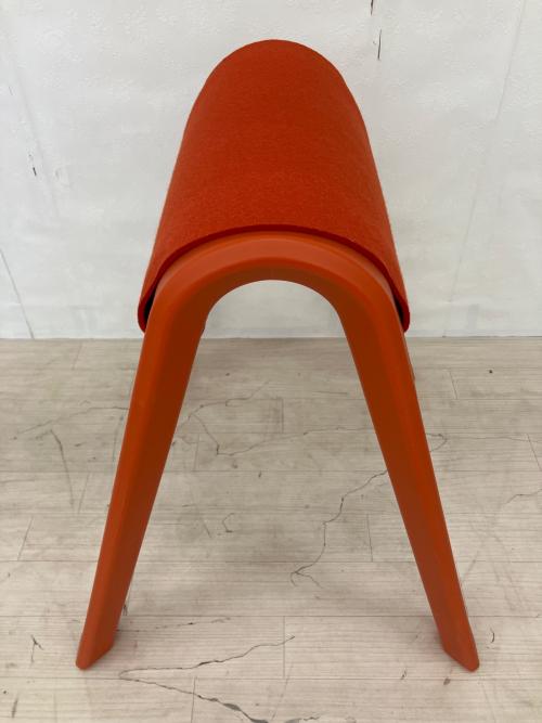 Wilkhahn (ウィルクハーン) スツール オレンジ Sitzbock