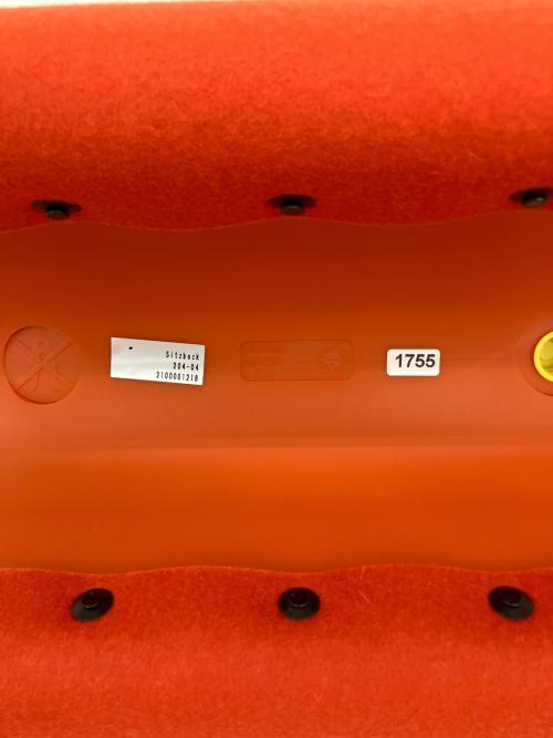 Wilkhahn (ウィルクハーン) スツール オレンジ Sitzbock