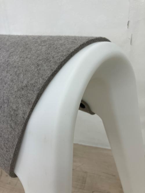 Wilkhahn (ウィルクハーン) スツール ホワイト×グレー Sitzbock