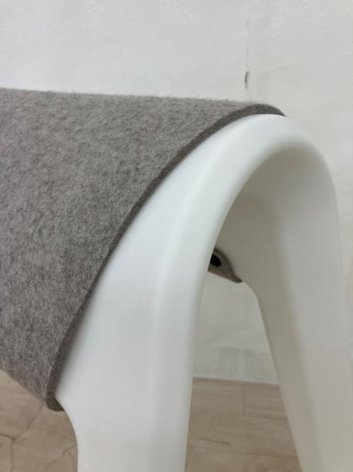 Wilkhahn (ウィルクハーン) スツール ホワイト×グレー Sitzbock