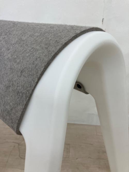 Wilkhahn (ウィルクハーン) スツール ホワイト×グレー Sitzbock