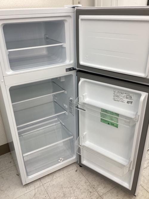 Hisense (ハイセンス) 2ドア冷蔵庫 HR-B12E3W 2024年製 124L