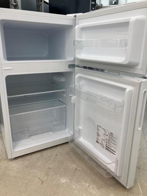 maxzen (マクスゼン) 2ドア冷蔵庫 JR087ML01WH 2025年製 87L