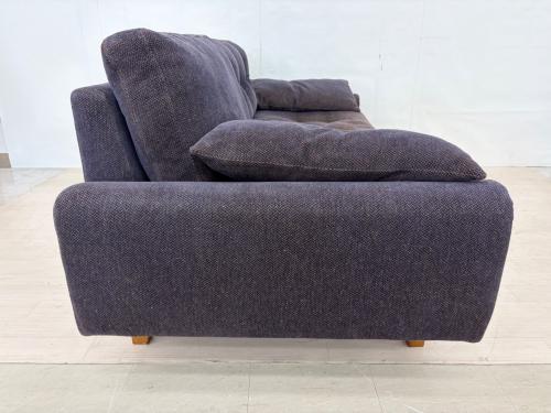 ACME Furniture (アクメファニチャー) 2人掛けソファー ネイビー×ブラウン WINDAN Feather SOFA