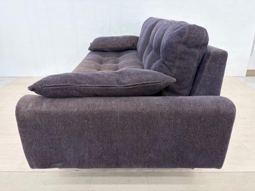 ACME Furniture (アクメファニチャー) 2人掛けソファー ネイビー×ブラウン WINDAN Feather SOFA