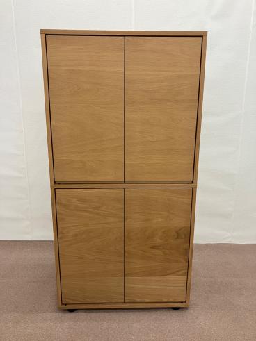 無印良品 本棚 ハイタイプ タモ材 (税込) 組み合わせて使える木製収納