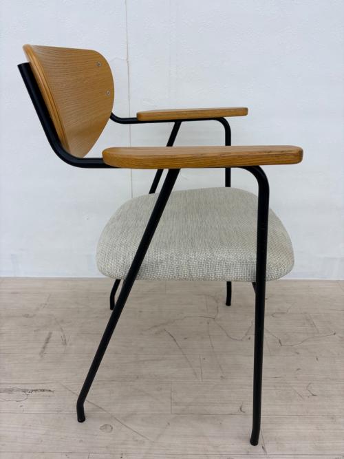 IDEE (イデー) ダイニングチェアー DJANGO ARM CHAIR Black