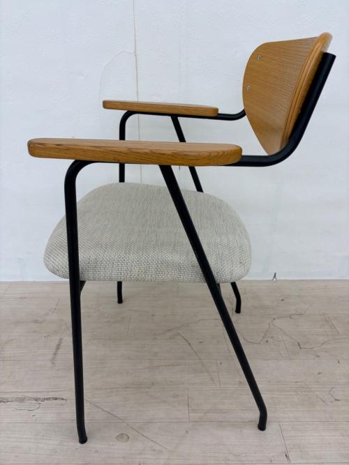IDEE (イデー) ダイニングチェアー DJANGO ARM CHAIR Black