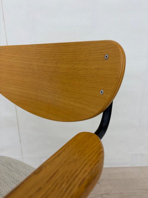 IDEE (イデー) ダイニングチェアー DJANGO ARM CHAIR Black