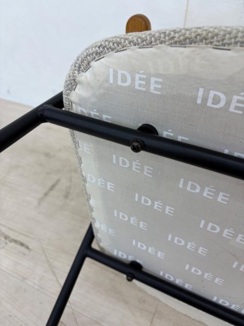 IDEE (イデー) ダイニングチェアー DJANGO ARM CHAIR Black