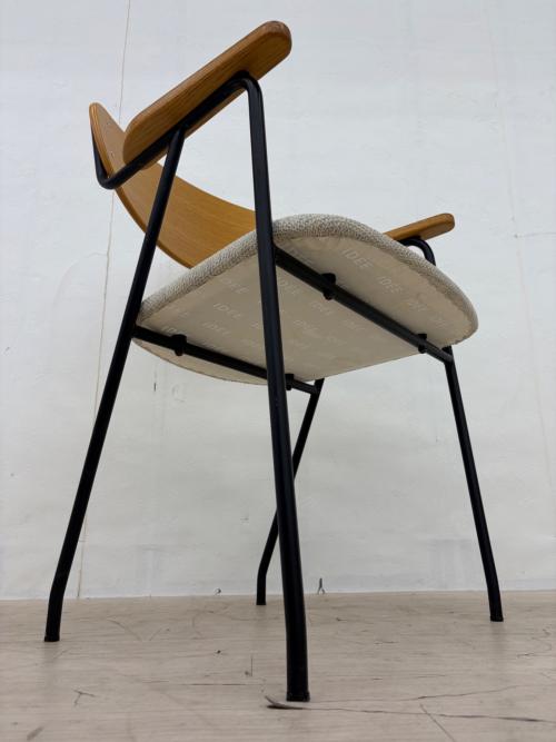 IDEE (イデー) ダイニングチェアー DJANGO ARM CHAIR Black