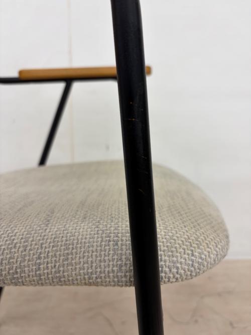 IDEE (イデー) ダイニングチェアー DJANGO ARM CHAIR Black