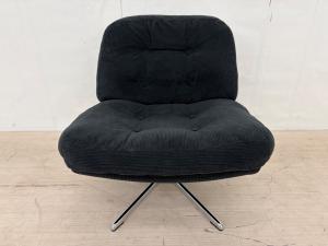 IKEA (イケア) 1人掛けソファー 205.708.29 ブラック DYVLINGE ディヴリンゲ