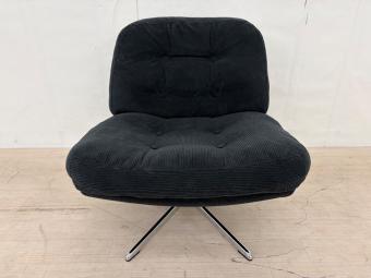 IKEA (イケア) 1人掛けソファー 205.708.29 ブラック DYVLINGE ディヴリンゲ
