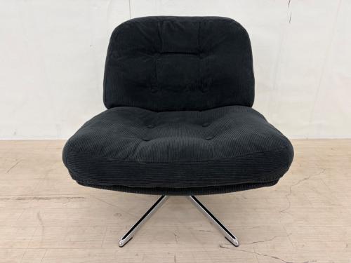 IKEA (イケア) 1人掛けソファー 205.708.29 ブラック DYVLINGE ディヴリンゲ