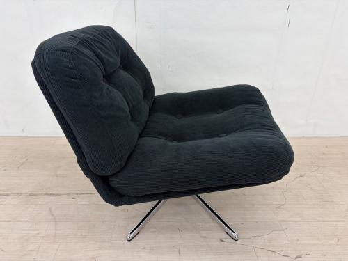 IKEA (イケア) 1人掛けソファー 205.708.29 ブラック DYVLINGE ディヴリンゲ