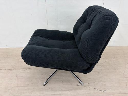 IKEA (イケア) 1人掛けソファー 205.708.29 ブラック DYVLINGE ディヴリンゲ
